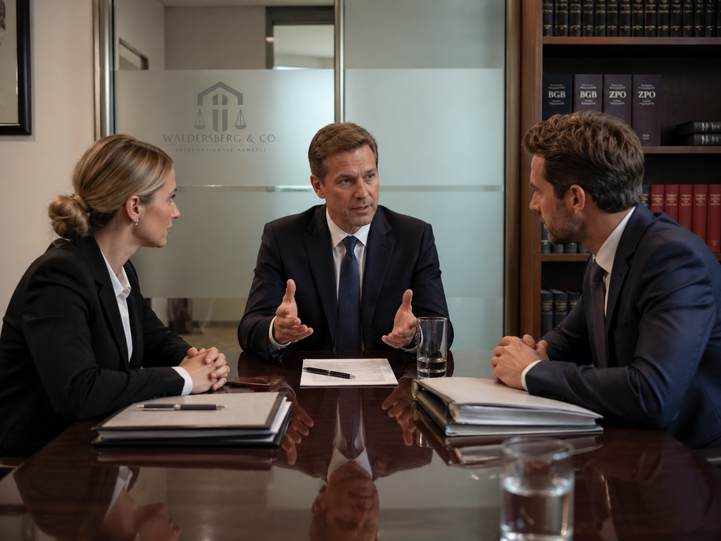 Vertrauensvolle Zusammenarbeit im Vertragsrecht bei Waldersberg und Partner
